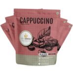 Greenbrrew Cappuccino Instant Coffee | Green Coffee Extract ("PL-AAA") + Probiotics | Hot & Cold Coffee | 20 Sachets, 30g (Pack Of 5) - Fast Shipping to USA & Canada
