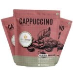 Greenbrrew Cappuccino Instant Coffee | Green Coffee Extract ("PL-AAA") + Probiotics | Hot & Cold Coffee | 20 Sachets, 30g (Pack Of 3) - Fast Shipping to USA & Canada