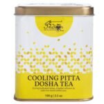 The Indian Chai - Cooling Pitta Dosha Tea 100G With Brahmi, Amla, Spearmint, Rose Petals Etc, Promotes Clear Thinking, Cools Down Mind, Body & Emotions, Ayurvedic Herbal Tea, 100 grams - Fast UK Delivery