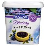 Mala's Filling 1Kg (Blue Berry) - Fast UK Delivery
