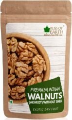 Bliss of Earth 200gm Premium Inidan Walnuts without shell Kernel Deshi Akhrot Great for Skin, Brain Health & weight loss, Best for Diwali Gift - Fast UK Delivery