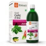 KRISHNA'S HERBAL & AYURVEDA She Care Juice 1000ml, Herbal Supplement for Hormonal Balance, PCOS, PCOD, Period Pain Relief, Hair and Skin Health | Women Wellness Juice - Fast UK Delivery