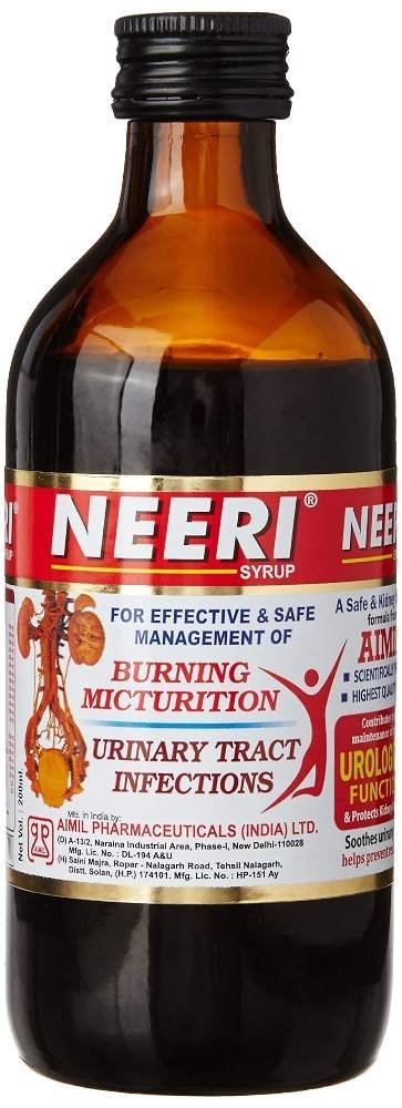 uk815wqroKWL.jpg AIMIL NEERI Syrup for Kidney Health | Useful in Urinary Tract Infections (UTI) | 200 ML - Fast UK Delivery - Image 1
