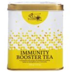 The Indian Chai - Immunity Booster Tea 100g with Giloy, Ashwagandha, Brahmi, Orange Peel, Basil etc for Best Defense to Cold, Cough & Stress, Strengthens Immune System, Great for Families. - Fast UK Delivery