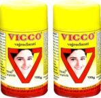 Vicco Vajradanti Ayurvedic Toothpowder 100g ( PACK OF 2 ) >humarabazar - Fast UK Delivery