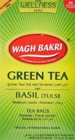 Wagh Bakri Good Morning Green Tea Bags - Tulsi, 25 Pieces Carton - Fast UK Delivery