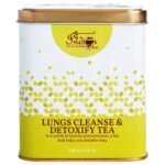 The Indian Chai Lung Cleanse & Detoxify Tea 100g | Anti Smoking Herbal Tea with Burdock Root, Valerian Root, Mullein Leaf, Eucalyptus Leaves & more - Fast UK Delivery