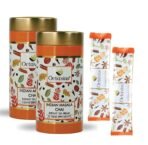 Octavius |Indian Masala Premix Tea-10 Pouches (Pack Of 2)|Gift Tin Pack|Readymade Tea Mix|Ready Tea| Tea Powder|Instant Tea|Tea Premix|1 Minute Tea-(15Gm X 20 Sachets),300 Grams, Chai Tea - Fast UK Delivery