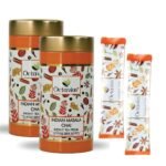 Octavius |Indian Masala Premix Tea-10 Pouches (Pack Of 2)|Gift Tin Pack|Readymade Tea Mix|Ready Tea| Tea Powder|Instant Tea|Tea Premix|1 Minute Tea-(15Gm X 20 Sachets),300 Grams, Chai Tea - Fast UK Delivery