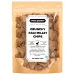 urban platter Crunchy Ragi Millet Chips, 150Gram [Nachni Chips, High Protein, Delicious Snack] - Fast UK Delivery