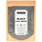 Urban Platter Black Chia Seeds, 400g - Fast UK Delivery