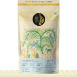 Blue Tokai Coffee Roasters Kolli Berri Estate - Medium Dark Roast (French Press Grind) 250g | Made With 100% Specialty Grade Arabica Freshly Roasted Ground Coffee, Bag - Fast UK Delivery