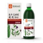 KRISHNA'S HERBAL & AYURVEDA Bp Care Juice - 500 Ml (Pack Of 2) | Ayurvedic Way To Manage Bp & Cholesterol Level With Sarpgandha, Shankhpishi & 4 Natural Herbs - Fast UK Delivery