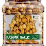 Bliss of Earth Naturally Organic Kashmiri Garlic From Indian Himalayas, Single Clove, Kashmiri Lahsun Ek Pothi, Snow Mountain Garlic- 500 Gm - Fast UK Delivery