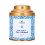 Octavius Organic Darjeeling Black Tea - 100 Gms (50 Cups) | NPOP Certified Premium Organic Tea | 100% Pure and Authentic Darjeeling Loose Leaf Black Tea | Sourced From Highlands | Anti-Oxidants Rich - Fast UK Delivery