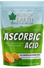 Bliss of Earth Ascorbic Acid Powder Pure Food Grade Vitamin-C Rich Powder boost immunity, Skin,face, Cosmetic & DIY Products 226GM - Fast UK Delivery