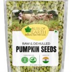Bliss of Earth Dehulled Pumpkin Seeds 200gm for Eating & Weight Loss, Naturally Organic immunity booster Health diet Superfood - Fast UK Delivery