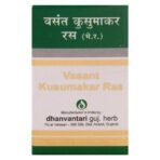 Dhanvantari Vasant Kusumakar Ras-10 Tablet - Fast UK Delivery