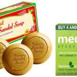 Medimix Ayurvedic Glycerine Soap, 125g (Pack Of 5) and Mysore Sandal Soap,450g (150x3) (Pack Of 3) - Fast UK Delivery
