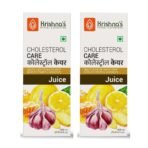 KRISHNA'S HERBAL & AYURVEDA Cholesterol Care Juice - 1000 Ml (Pack Of 2) | Contains Honey With Apple Cider Ginger Garlic, Sugar Free, Helps In Digestion And Immunity - Fast UK Delivery