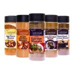 Tassyam Indian Meats Spice Combo 500 grams Dispensers | Since 1940 | Shahi Chicken, Red Meat, Garam Masala, Biryani, Instant Egg Curry | Incredible Value - Fast UK Delivery