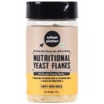 Urban Platter Nutritional Yeast Flakes, 50g [Good Source of B-Vitamins| Gluten Free| Nutty and Cheesy Tasting Nooch | Perfect for Vegetarians | Seasoning] - Fast UK Delivery
