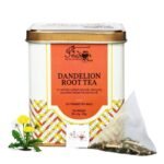 The Indian Chai Dandelion Root Tea For Detox|30 Pyramid Tea Bags|Kidney & Liver Detox Tea|Improves Kidney Function & Digestive Health|Herbal Tea|Dandelion Tea|Caffeine Free|Super-Herb|60Grams - Fast UK Delivery