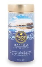 Karma Kettle Shangrila Silver Needles White Tea - Darjeeling Silver Needles , Loose Leaf Tea in Tin, 25 gm - Fast UK Delivery