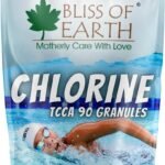 Bliss of Earth Japanese Chlorine Powder for Pool, Clean & Clear Swimming Pool, Kills Bacteria & Stops Algae, Pool Disinfectant Granular Chlorine, 453g - Fast UK Delivery