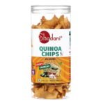 Shadani Quinoa Chips 140g - Jalapeno flavour | Crispy & Crunchy | Rich in fibre, Protein, Vitamins & Antioxidants | Energy-Boosting, Preservative-Free Snack - Fast UK Delivery