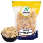 Neelam Foodland Special Ginger Lemon Drops (Ginger Lemon Candy) (500 gm) - Fast UK Delivery