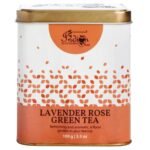 The Indian Chai - Lavender Rose Green Tea 100g || Calming & Floral Blend for Relaxation, Skin Health, & Antioxidant Boost || Herbal Tea - Fast UK Delivery