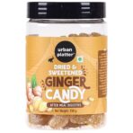 urban platter Dried Ginger Candy, 250Grams - Fast UK Delivery