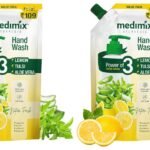 Medimix Ayurvedic Nature Fresh Hand Wash Refill With Lemon, Tulsi & Aloe Vera For Soft & Odour-Free Hands 175ml | 99.9% Germ Protection | Shop Herbal | Natural | Soap-free | 100% Vegan (Pack of 2) - Fast UK Delivery
