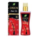 CURA Onion Oil For Hair Fall Control & Help Promote Healthy Hair, Processed From Bhima Shweta (White onion) 200ml - Fast UK Delivery