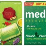 Medimix Ayurvedic Classic 18 Herbs Soap, 125 g (4 + 1 Offer Pack) And Medimix Ayurvedic Natural Glycerine Bathing Bar, 125 g (4 + 1 Offer Pack) - Fast UK Delivery