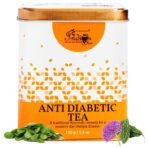 The Indian Chai - Anti Diabetic Tea 100g with Gymnemma Sylvestre, Giloy, Bitter melon, Jamun Seed etc for Regulating Blood Sugar Levels, Strengthens Immunity & Liver Function - Fast UK Delivery