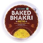 Urban Platter Baked Methi Bhakri, 200g (Wheat Free, Traditional Gujarati Snack) - Fast UK Delivery
