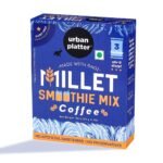 Urban Platter Coffee Millet Smoothie Mix, 90g (30g - 3 Sachets | Dairy-Free | Made with Ragi & Jaggery | Source of Protein | Low Fat) - Fast UK Delivery