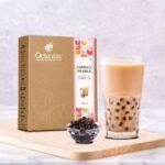 Octavius | Bubble Tea Tapioca Pearls - 200 Gm With 5 Thick Straws | Bubble Tea, Tapioca Pearls For Bubble Tea, Boba Drink, Bubble Tea Straws, Boba Tea - Fast UK Delivery
