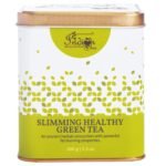 The Indian Chai - Slimming Healthy Green Tea 100g (50 cups) || Slim Tea || Detox Tea for Weight Loss || Slim Herb Tea || Belly Fat Tea || Herbal Tea || With 18 Natural Herbs, Roots & Spices - Fast UK Delivery