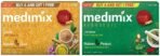 Medimix Ayurvedic Sandal Bathing Bar, 125 g (4 + 1 Offer Pack) And Classic 18 Herbs Soap, 125 g (4 + 1 Offer Pack) - Fast UK Delivery