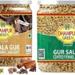 Dhampurgreen Chai Masala With Gur And Gur Saunf Combo, 500G - Fast UK Delivery
