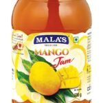 Mala's Mango Jam Glass Jar, 500 gram - Fast UK Delivery