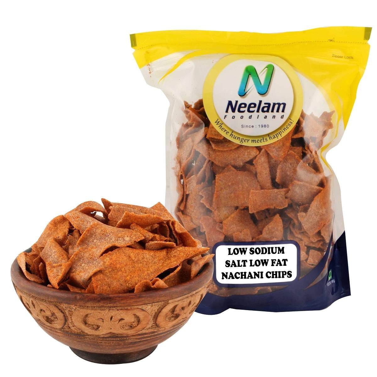 uk81VQgZWrwPL-1.jpg Neelam Foodland Crispy Nachani Chips, 400G - Fast UK Delivery - Image 1