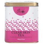 The Indian Chai - Clear Skin Tea 100g with Rose, Chamomile, Lavender Sage for Skin Glow, Natural Beauty Enhancer Herbal Tea - Fast UK Delivery