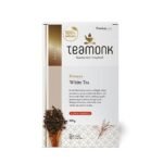 Teamonk -Kimaya Loose Leaves White Tea 100 Grams(Makes 50 Cups Of White Tea) Usda Certified Organic Darjeeling Tea Herbal Tea Supports Detoxification,Immunity,&Skin Health No Oil Or Artificial Aroma - Fast Shipping to USA & Canada