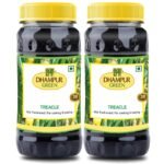 Dhampurgreen Treacle, 1000G (500G X 2) | Unsulphured | Sheera | Kakavi | Jaggery Cane Syrup | For Cooking & Baking | Sweetener Concentrated Sugarcane Juice Syrup - Fast UK Delivery