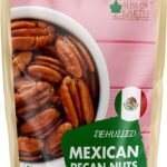 Bliss Of Earth Mexican Pecan Nuts 1 kg, Raw & Dehulled Pecan Halves, Flavonoids Rich Super Food - Fast UK Delivery