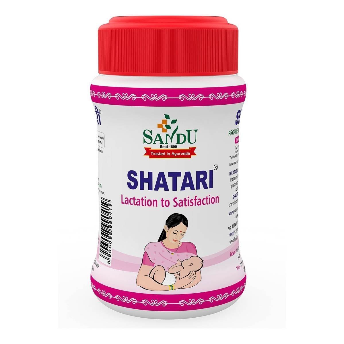 uk81YbLWbKfZS-1.jpg Sandu Shatari | Ayurvedic Tonic to Increase Breast Milk Supply (200 g) - Fast UK Delivery - Image 1